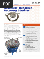 RotoFlex Resource Recovery Strainer