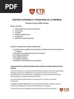 BLOQUE 6. ANÁLISIS DE ESTADOS FINANCIEROS