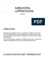 Amblyopia