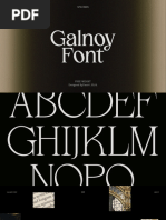 Galnoy Especimen - Free Weight