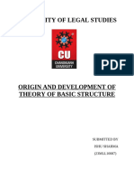 Term Paper on Origin and Development of Basic Structure