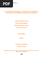 Actividad 11 de Aprendizaje - Estudio Caso Requisitos y directrices ISO 45001.2018 e ISO 45003.2021 (1)