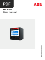 M4M20_USER_MANUAL164258 - MEDIDORES DE CORRENTE