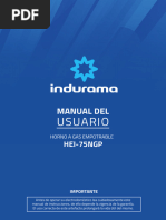 Manual de usuario HEI-75NGP