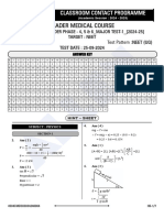 NEET-Leader_Phase - 4,5&6_Major Test - 1_25.09.2024_Key & Solutions