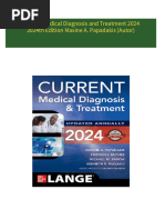 Instant download Current Medical Diagnosis and Treatment 2024 2024th Edition Maxine A. Papadakis (Autor) pdf all chapter