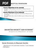 Mauryan Society and Economy F