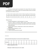 Banque d'Exercices Statistique