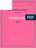 2024 Resp i Physiology Ospe