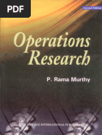 EME-601 Operation Research