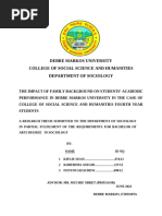 THE IMPACT OF FAMILY BACKGROUND ON STUDENTS’ ACADEMIC PERFORMANCE