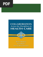 (eBook PDF) Collaboration Across the Disciplines in Health Care 2024 Scribd Download