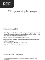 c language 