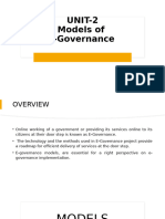 2 Model of E Governance