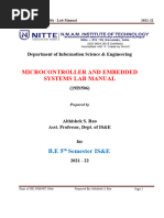 MCES Lab Manual