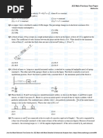 JEE Main 2019 (09 Jan Shift 1) Previous Year Paper with Answer Keys - MathonGo