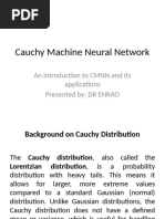 Cauchy Machine Neural Network Presentation