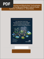 IoT, Machine learning and Blockchain Technologies for Renewable Energy and Modern Hybrid Power Systems 1st Edition C. Sharmeela All Chapters Instant Download