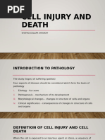 Cell Injury and Death