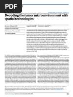 Decoding the tumor microenvironment with spatial technologies