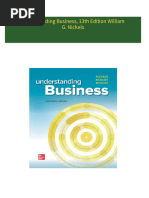 Download Understanding Business, 13th Edition William G. Nickels ebook All Chapters PDF