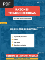 Geometría Clase 10 Razones Trigonométricas Con Apuntes (1)