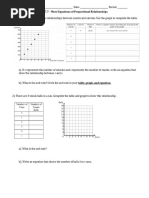 7.7 WKSHT More Equations of Proportional Relationships (1)