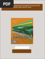 Get Programming Massively Parallel Processors 4th Edition Wen-Mei W. Hwu PDF ebook with Full Chapters Now