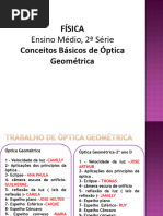 óptica Geometrica