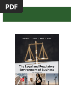 Instant download The Legal and Regulatory Environment of Business 19th Edition Pagnattaro - eBook PDF pdf all chapter