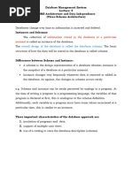 Comp202Th Lecture 5 DBMS Architecture and Data Independence