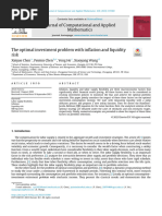 The optimal investment problem with inflation and liquidity