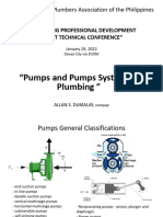 Technical Presentation 2 - Pumps and Pump Systems for Plumbing - Allan Dumalay