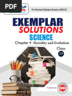 Class x Science Exampler Solution Chapter 9 – Heredity and Evolution