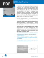 RFI 800 MHz Yagi Antenna