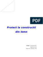 Proiect Lemn