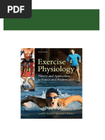 Instant Download (eBook PDF) Exercise Physiology: Theory and Application to Fitness and Performance 9th Edition PDF All Chapters