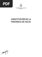 SALTA constitución 