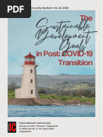 Bulletin Vol. 8 Sustainable Development Goals in Post COVID-19 Transition Tahun 2023