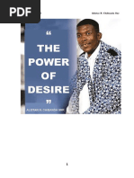 THE POWER OF DESIRE - Alistar N. Chibanda Snr