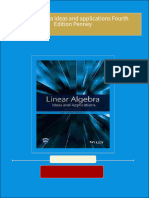 Complete Download Linear algebra ideas and applications Fourth Edition Penney PDF All Chapters