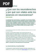 Neuroderechos 2 parte