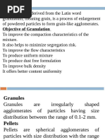 Granulation Technology