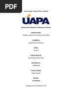 Tarea 5 Analisis y diseño de sistema