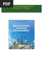 Full Download (eBook PDF) Multinational Financial Management 11th Edition PDF DOCX