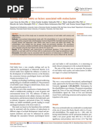 Anxiety and oral habits as factors associated with malocclusion