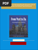 Instant Download From Nyet to Da Understanding the Russians 3rd ed Interact Series 3rd Edition Yale Richmond PDF All Chapters