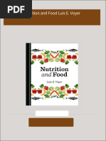 [FREE PDF sample] Nutrition and Food Luis E. Voyer ebooks