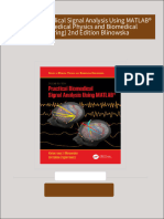 Download full Practical Biomedical Signal Analysis Using MATLAB® (Series in Medical Physics and Biomedical Engineering) 2nd Edition Blinowska ebook all chapters