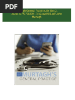 Murtagh General Practice, 8e (Dec 2, 2021)_(1743768230)_(McGraw Hill).pdf John Murtagh download pdf